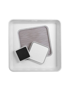 Светильник «Джус» LED 140 Вт белый 52×52×8 см Bayerlux