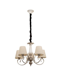 Люстра «Светлана» 5×60 Вт Е14 белый 54×54×42 см Svk