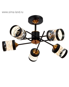 Люстра 673115/5 E27 40Вт бронза-черный 66х66х34,5 см Bayerlux