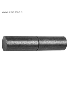 Петля «», 30×140 мм, галтованная, цилиндрическая, с впрессованным шариком Сибин