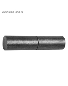 Петля «», 45×180 мм, галтованная, цилиндрическая, с впрессованным шариком Сибин