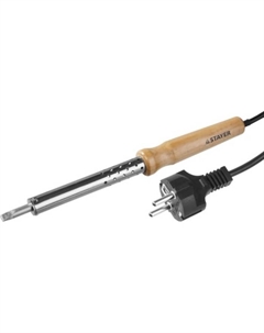 Паяльник MASTER, деревянная рукоятка, долговечное жало, 100 Вт, 220 В Stayer