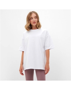 Футболка женская : Basic line, белая, размер 50 Minaku