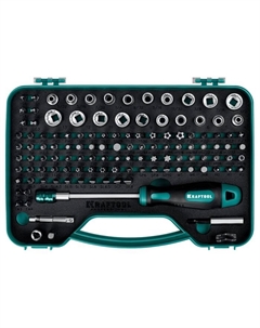 Отвертка-битодержатель X-Drive-122, с насадками, 122 предмета Kraftool