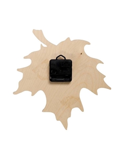 Часы настенные интерьерные "Осенний лист", 27 х 25 см Соломон