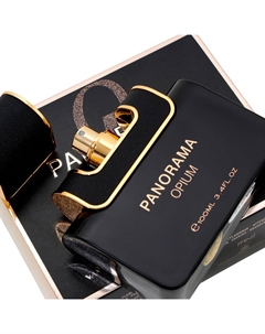 Парфюмерная вода женская Panorama Opium (по мотивам Yves Saint Laurent Black Opium), 100 мл Prive pеrfumes