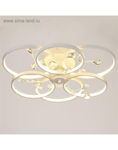 Люстра 669520/6 LED 90Вт 4000К белый 57,5х57,5х17 см Bayerlux