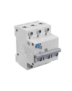 Автоматический выключатель ВА 47-63, 3Р 6 А (C) 4.5кА Etp