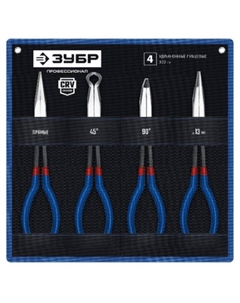 Набор удлиненного губцевого инструмента 4 шт. 22026 Зубр