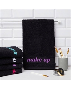 Полотенце махровое Love Life Make up 50*90 фиолетовый,100% хлопок,360 г/м2 Lovelife