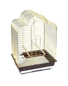 Клетка для птиц, 46.5×36×65 см, золото Triol