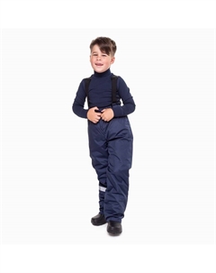 Брюки детские утепленные, цвет тёмно-синий, рост 134 см Let's go