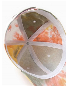 Кепка женская Tie-dye, оранжевая, размер 54-56 Minaku