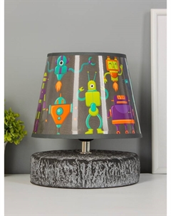 Настольная лампа «Суше» E27 40 Вт черный 20×20×23 см Risalux