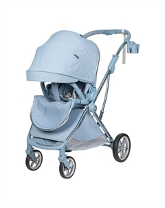 Коляска прогулочная Fest Lux, цвет небесно-голубой Farfello