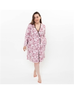 Халат женский, цвет пудровый, размер 46 N-collection