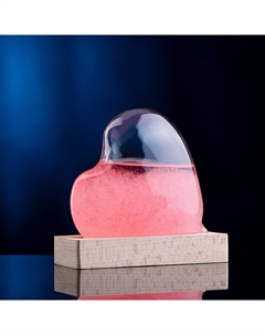 Барометр-штормгласс «Сердце», 11×10×4 см, МИКС Take it easy