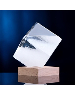 Барометр- штормгласс «Куб», 10×10 см Take it easy