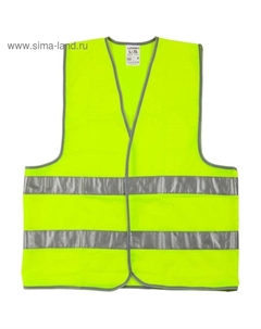 Жилет сигнальный "MASTER" 11620-52, желтый, размер XXL (52-54) Stayer
