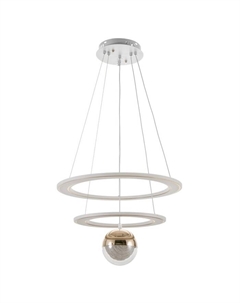 Люстра 2677/3 LED 180Вт 3000-6000К белый 47х47х33 см Bayerlux