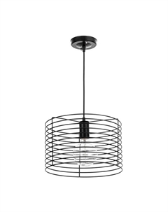 Люстра Сатурн Подвес магическая, чёрная, 1×40 Вт цоколь E27 Bayerlux