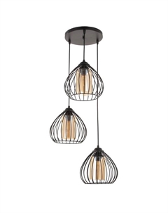 Светильник 2088/3BK E27 40 Вт черный Bayerlux