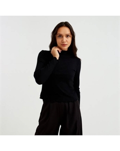 Водолазка женская : Basic line, размер 44, чёрная Minaku