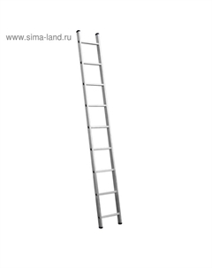 Лестница приставная «» 38834-09, высота 251 см, 9 ступеней Сибин