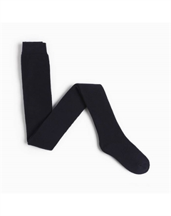 Колготки детские махровые цвет тёмно-синий, рост 134-140 Орловская трикотажная фабрика