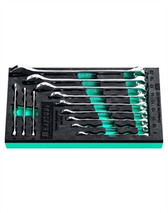 Набор комбинированных гаечных ключей 27079-H12E, 6 - 22 мм, 12 штук Kraftool