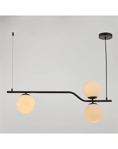 Светильник «Пузырь матовый» 3хE14 40 Вт черный 80×15×120 см Bayerlux