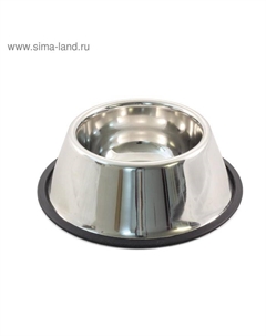 Миска металлическая для спаниеля на резинке, 800 мл Triol