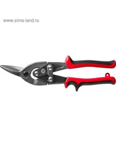 Ножницы по металлу «» 23140-L, 250 мм, 0.4/0.8 мм, левые, двухрычажные Зубр