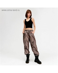 Брюки женские : Trend zone, медные, размер 38, рост 152 Minaku