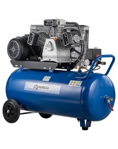 Компрессор СБ 4/С-100 LB 40, ременной, 100 л, 580 л/мин, 10 бар, 3 кВт, 380 В Remeza