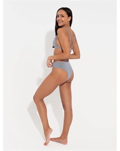 Купальник женский раздельный "Stripe", размер 50, цвет черно-белый Minaku