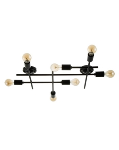 Люстра Стандарт 7×40 Вт Е27 черный 68×62 см Bayerlux