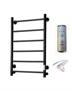 Полотенцесушитель электрический «Тругор» Аспект Пэк сп 1, 800×500 мм, ВГП, (черный