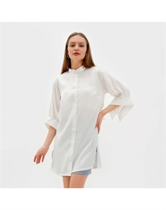 Рубашка женская : Casual collection, цвет молочный, размер 42 Minaku