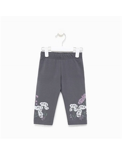 Бриджи для девочки, цвет серый, рост 98 см Luneva