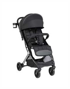 Коляска прогулочная Comfy Go Comfort Chrome, цвет абсолютно чёрный Farfello