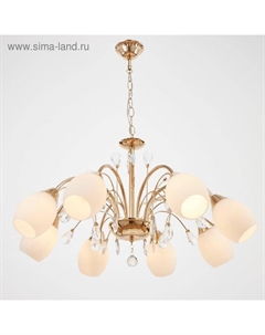 Люстра 73196/8 E27 40 Вт золото 80×80×42 см Bayerlux