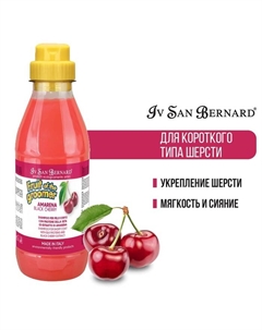 Шампунь Fruit of the Groomer Black Cherry для короткой шерсти с протеинами шелка 500 Iv san bernard