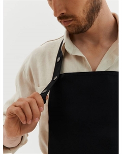 Фартук «. Стиль», чёрный, 70×80 см, 80% п/э, 20% хлопок Этель