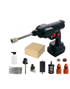 Мойка высокого давления аккумуляторная ZKCW20, 20 В, 3 Ач, 30 бар, шланг 5 м Zitrek