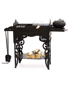 Мангал «Сибирь-винтаж», толщина металла 3 мм Нмк