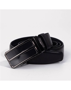 Ремень мужской, ширина 3,5 см, пряжка автомат, цвет чёрный Black tortoise