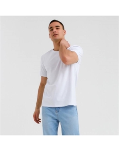 Футболка мужская : Basic line MAN, размер 54, белая Minaku