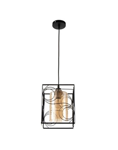 Светильник 2769/1 E27 40 Вт черный 20×20×27-127 см Bayerlux