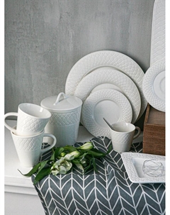 Кружка Argos, 300 мл, фарфор, белая Magistro